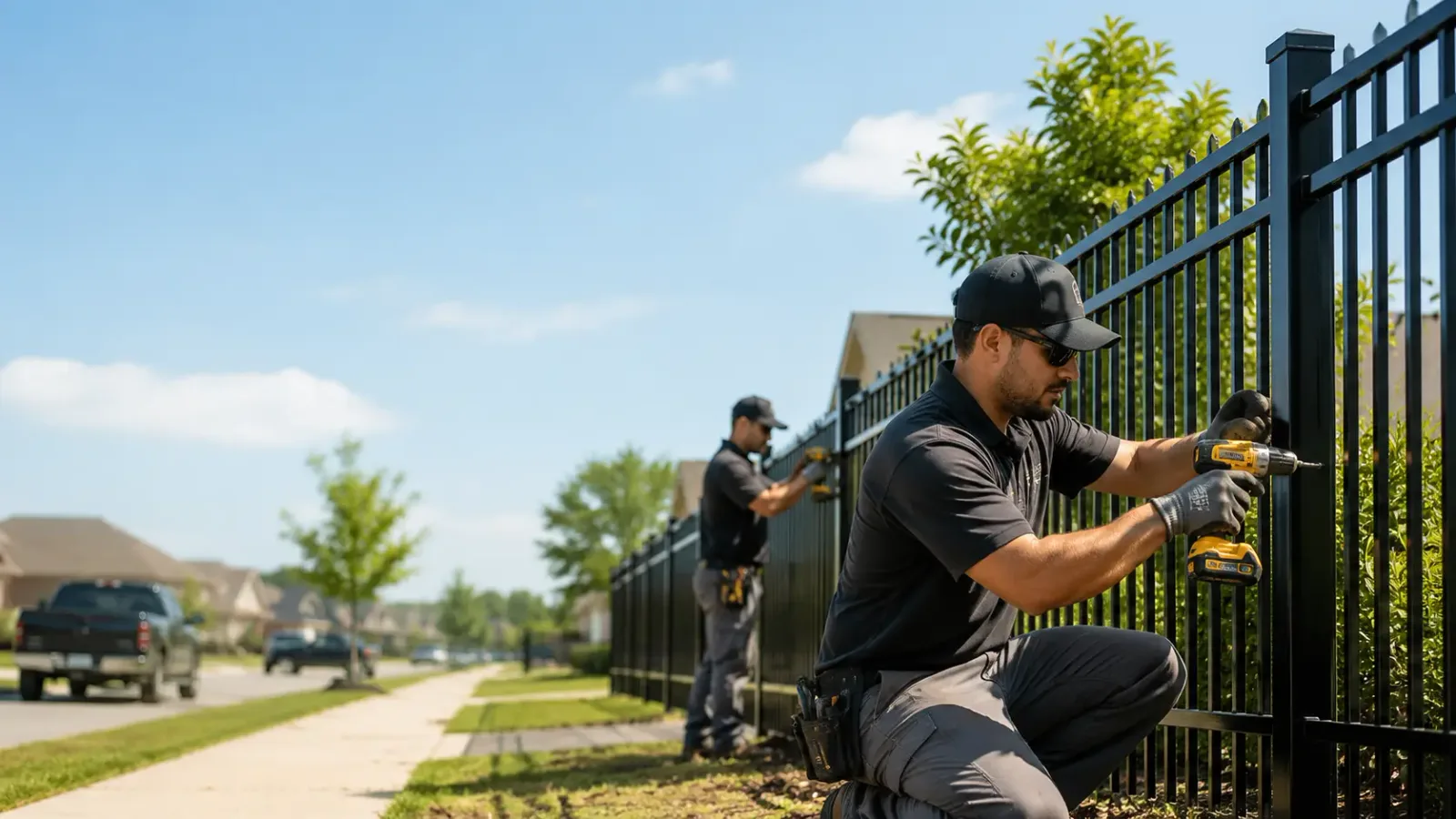 Metal Fence Installation in Pitts, GA